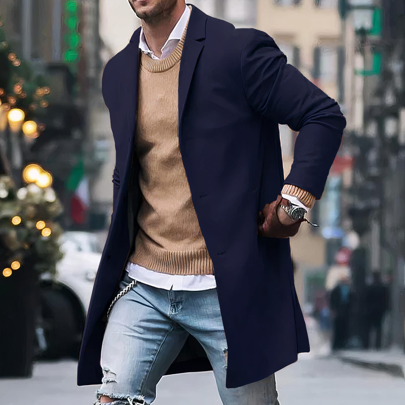 Mäntel für Herren - Elegantes Modell Jakob