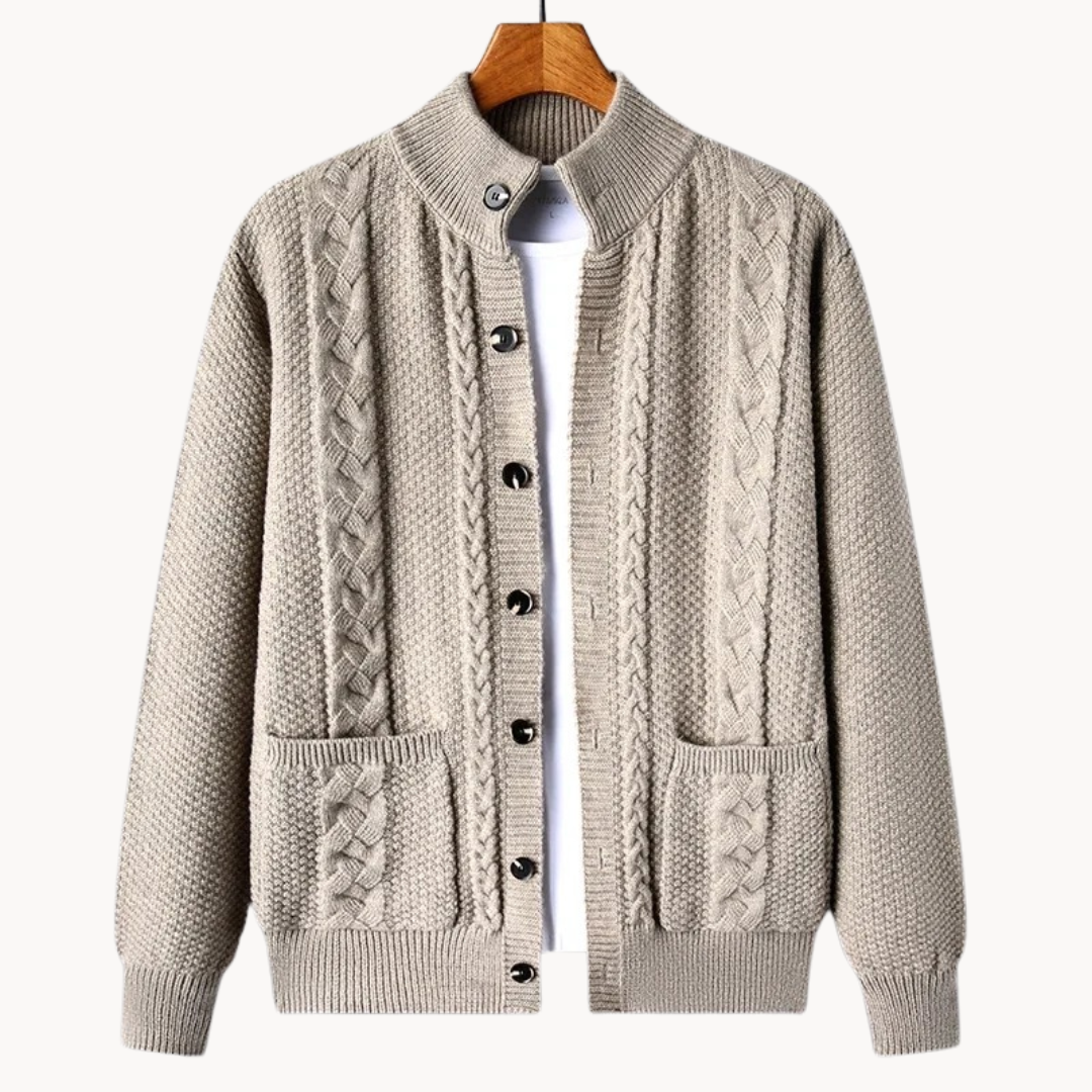 Stilvoller Strickcardigan für Herbst und Winter – Nicola