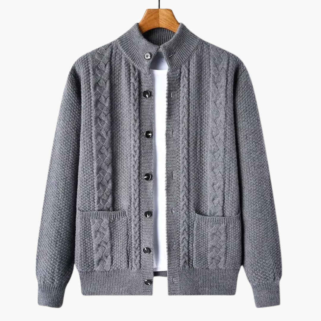 Stilvoller Strickcardigan für Herbst und Winter – Nicola