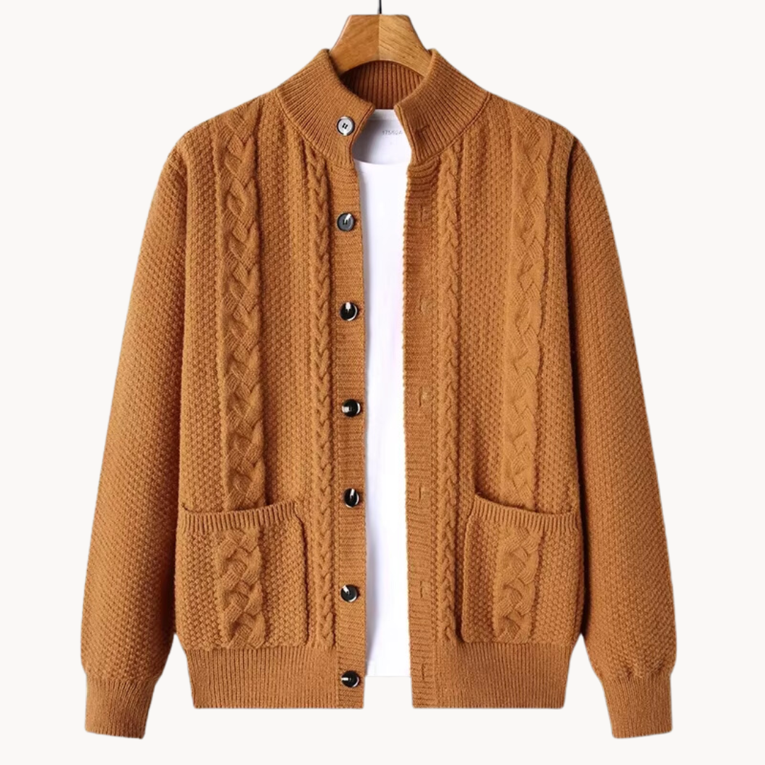 Stilvoller Strickcardigan für Herbst und Winter – Nicola
