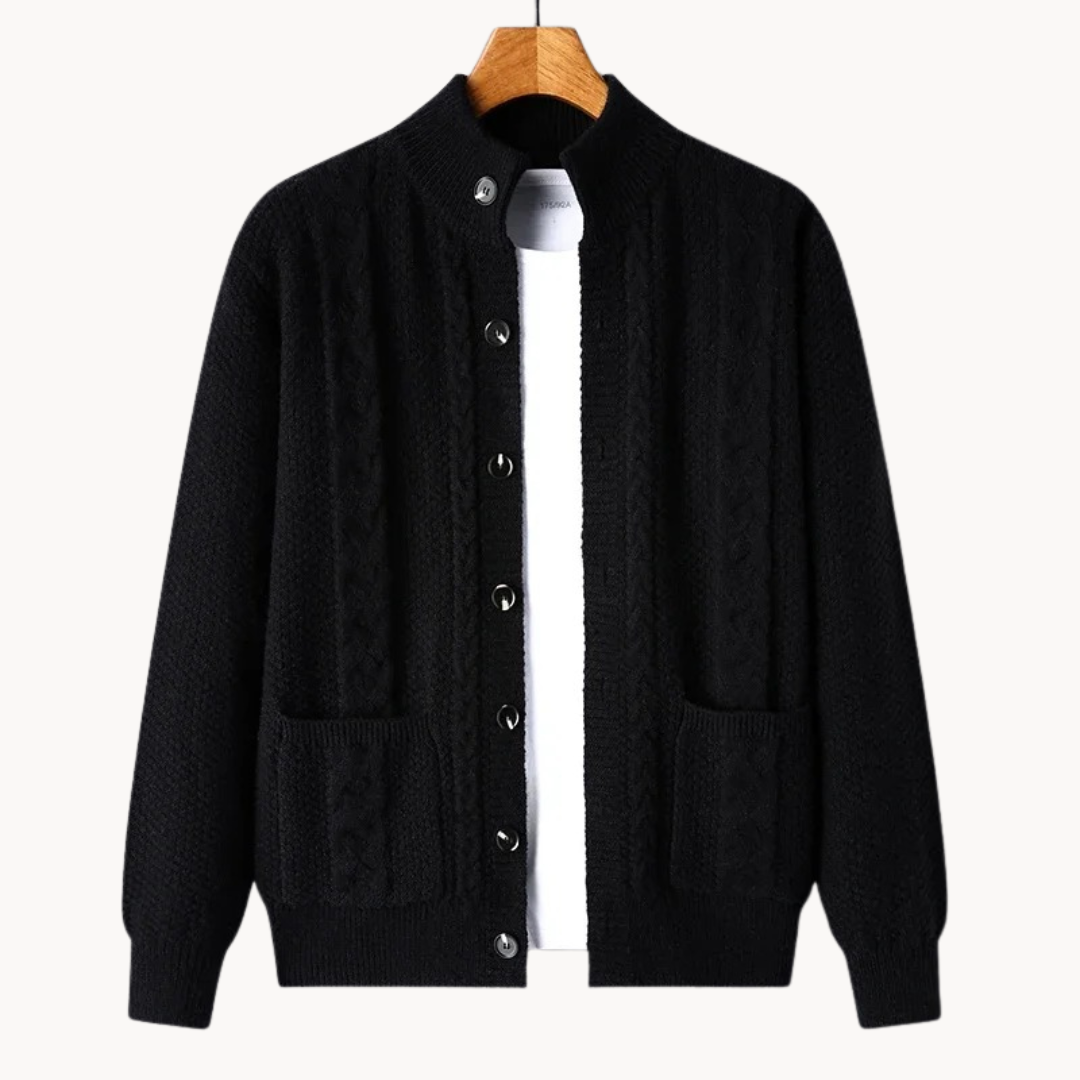 Stilvoller Strickcardigan für Herbst und Winter – Nicola