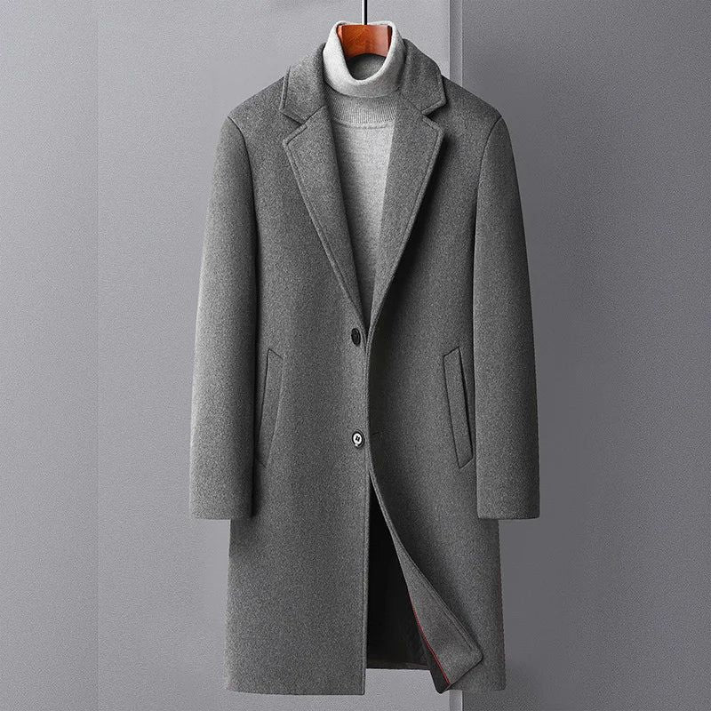 Herren Wollmantel Platon - elegant und warm