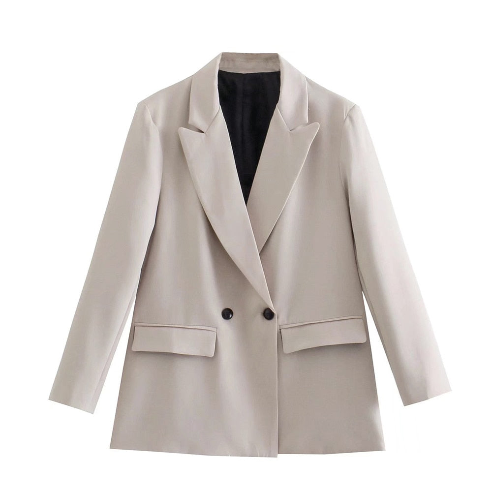 ModeGeist | Trendiger Damenblazer mit Taschen