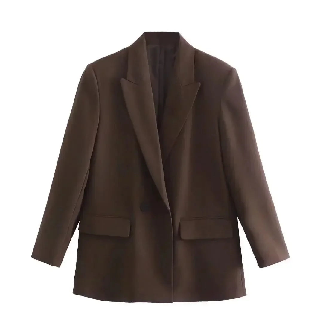 ModeGeist | Trendiger Damenblazer mit Taschen