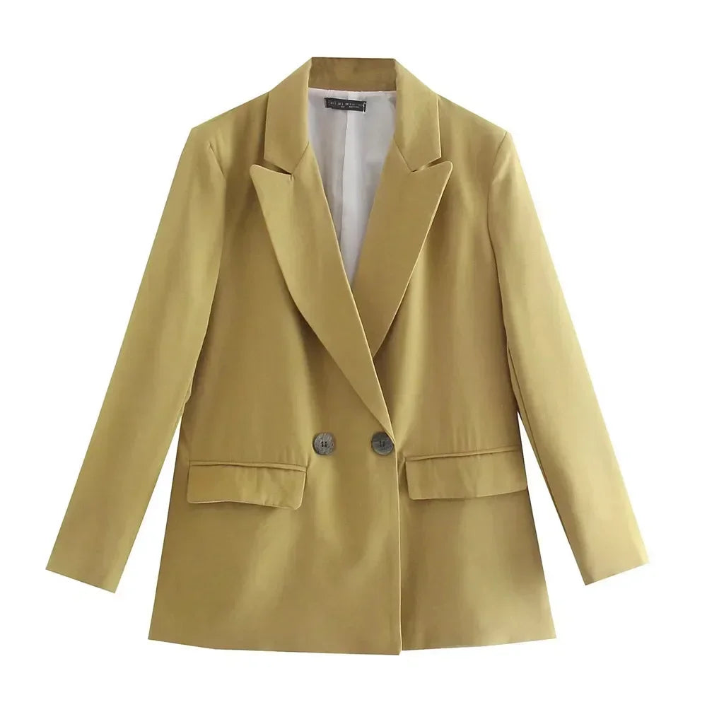 ModeGeist | Trendiger Damenblazer mit Taschen