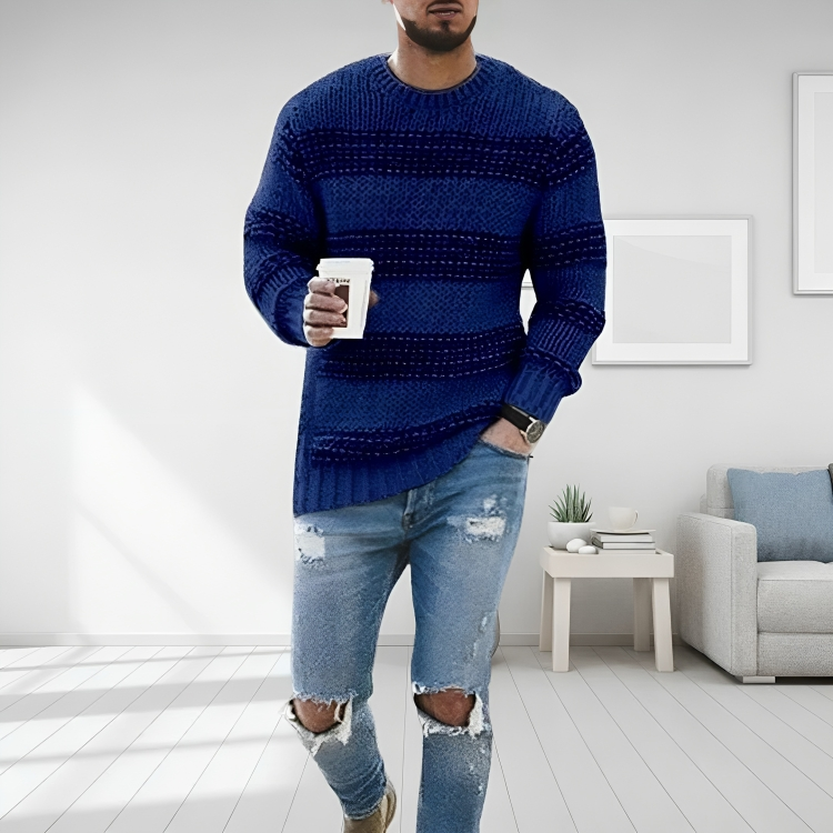 Hochwertiger Herrenpullover aus Baumwolle – David™