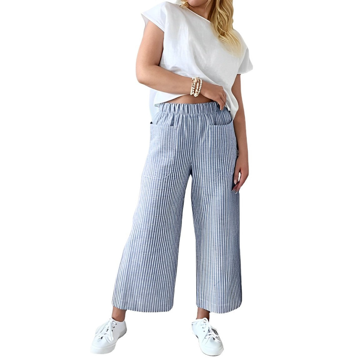 Leichte Baumwollhose Nadja für den Sommer