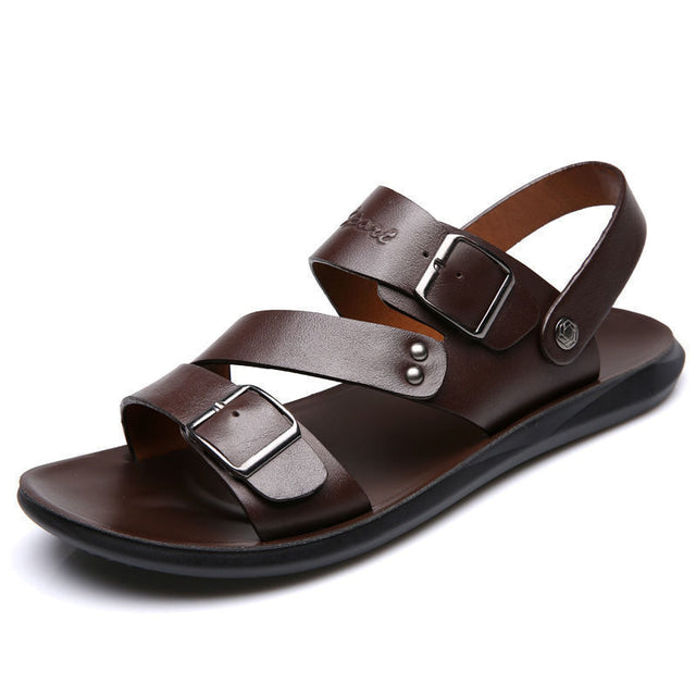 Lederne Strand-Sandalen von Meinhard - entspannter Tragekomfort