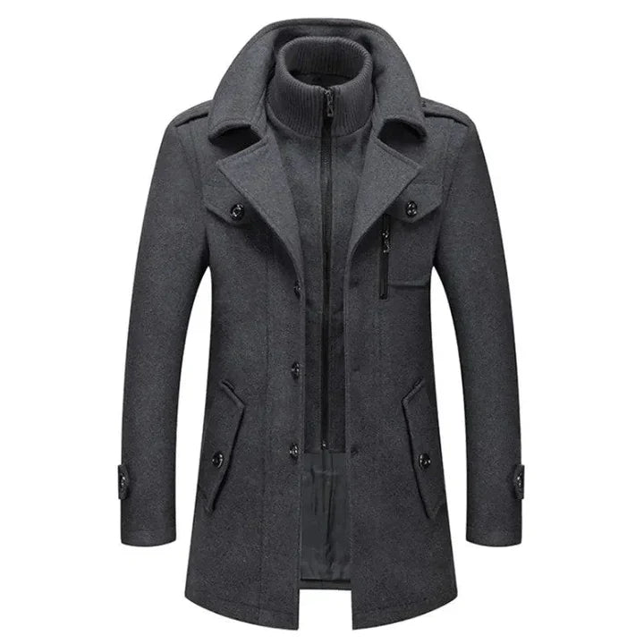 ModeGeist | Stilvolle Woll Jacke Modern