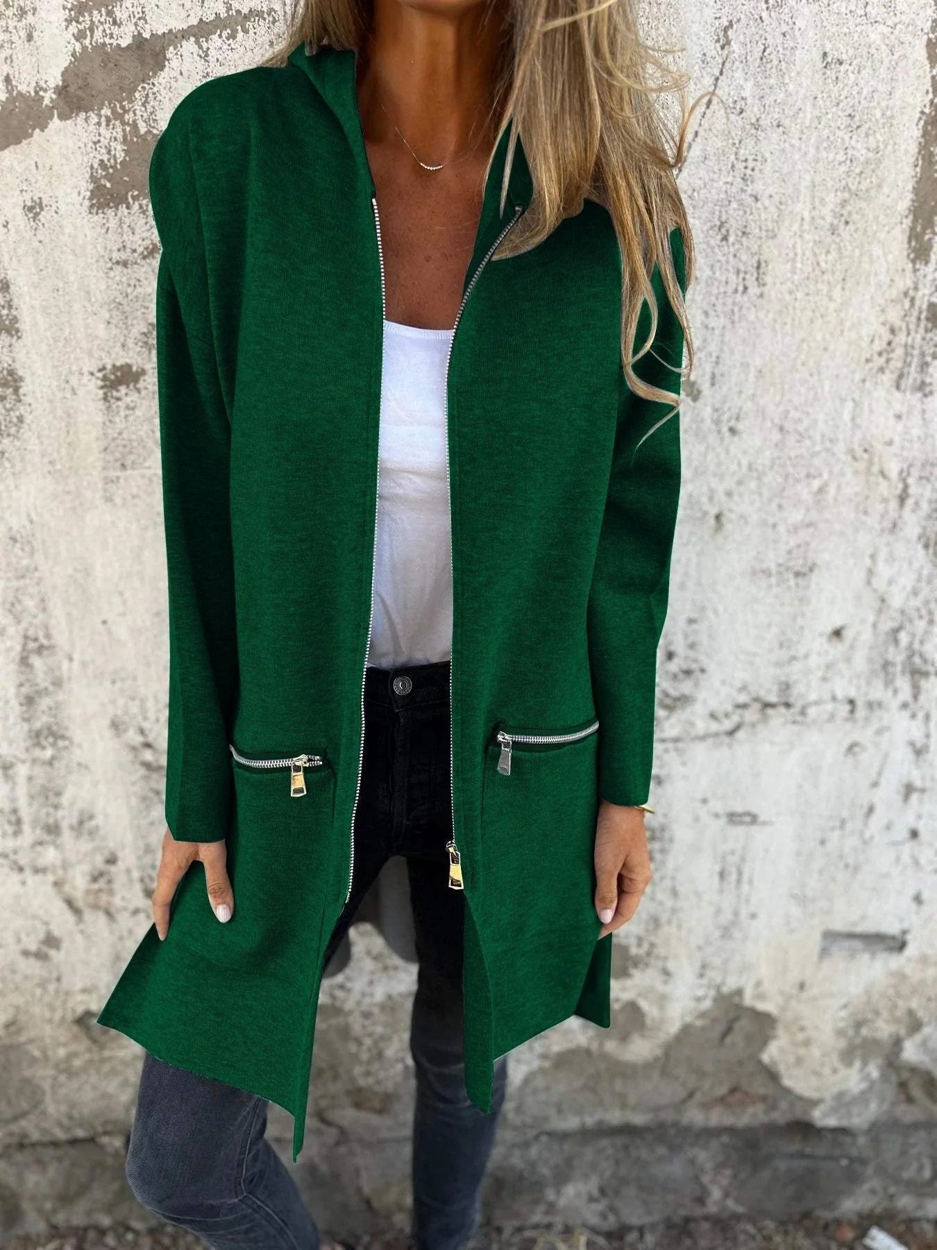 ModeGeist | Warme Jacke Rot