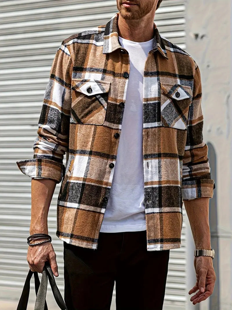 Linus Herrenjacke: Klassische Eleganz im Karbedesign
