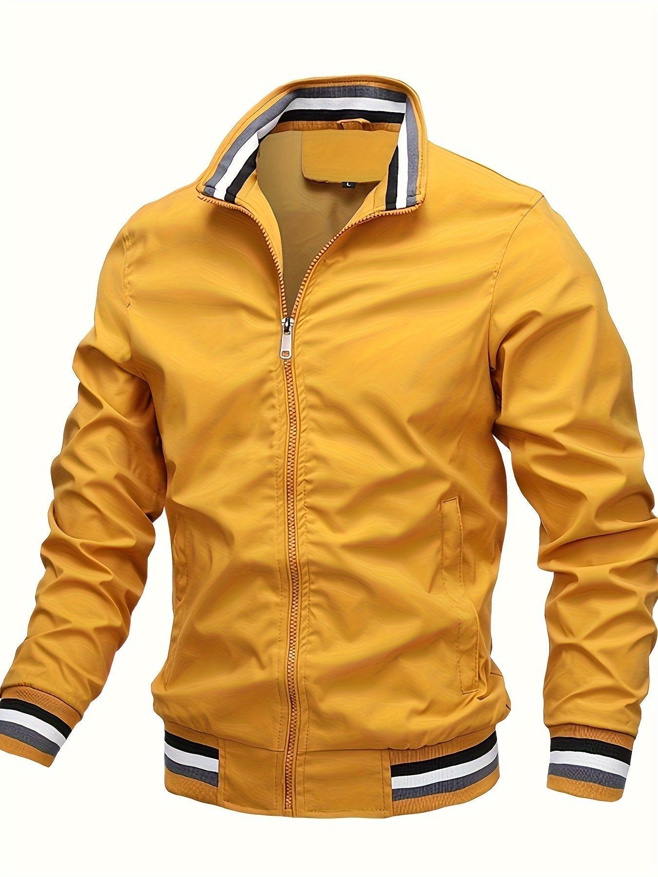 ModeGeist | Jacke Einheitliche Farbe Polyester