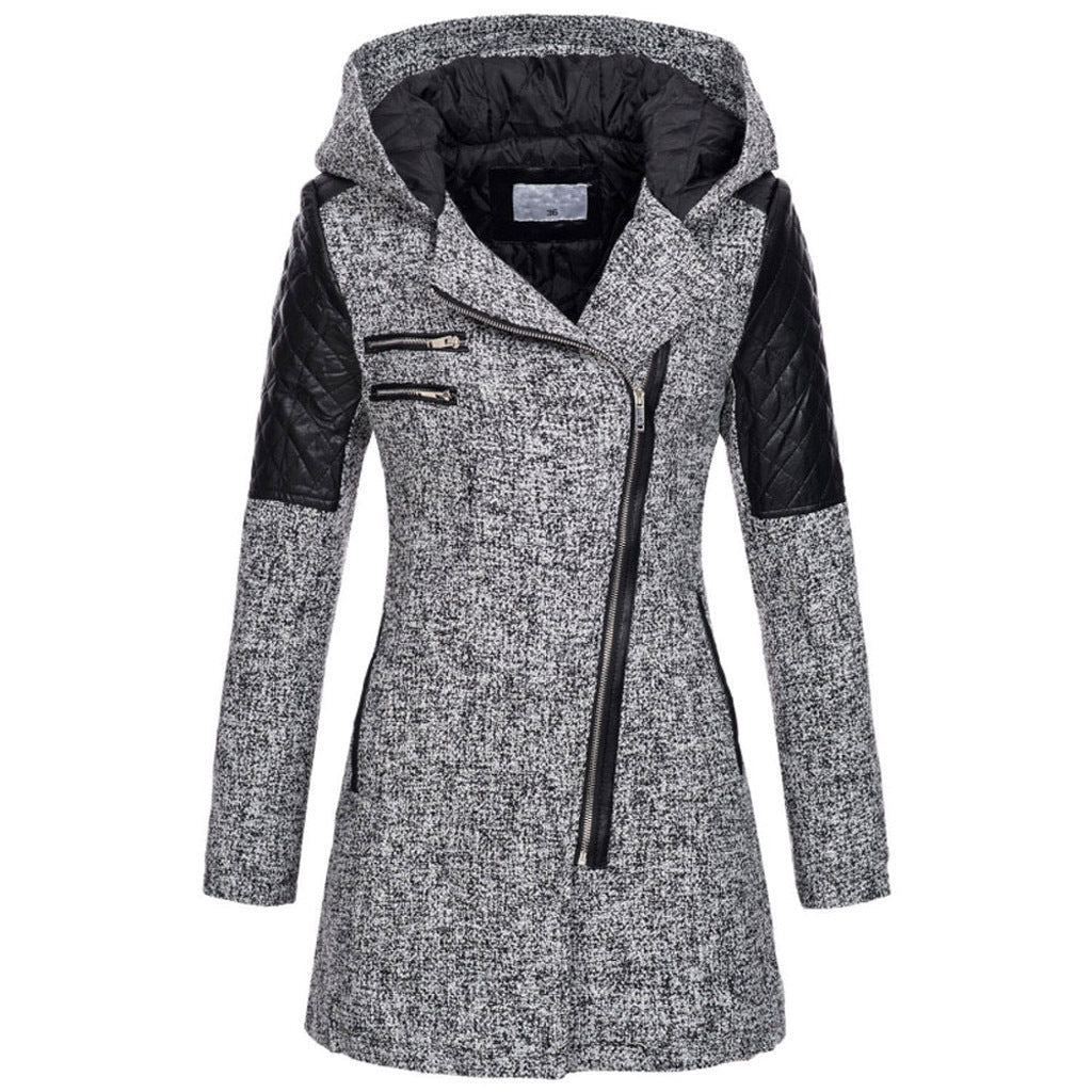 ModeGeist | Vintage Lange Winterjacke Damen