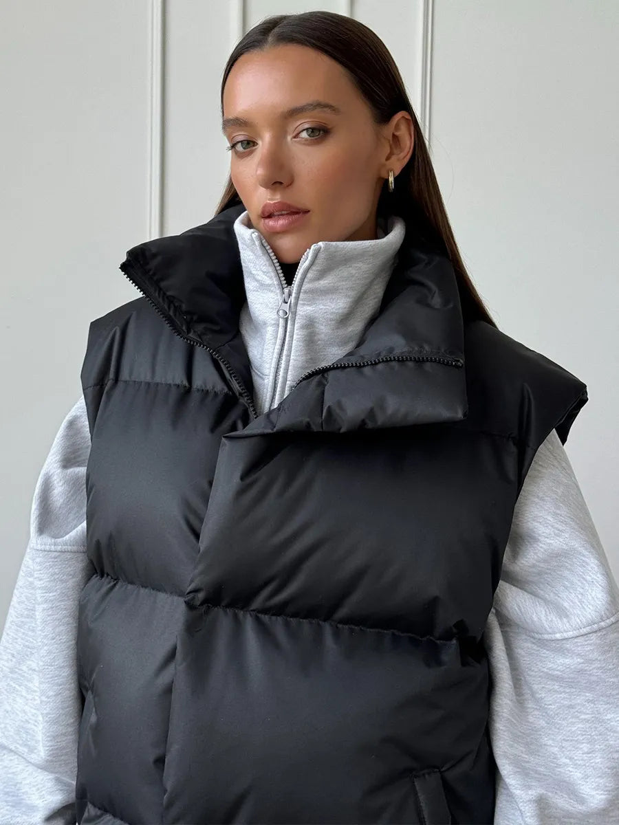 ModeGeist | Damenweste in neutralen Farben