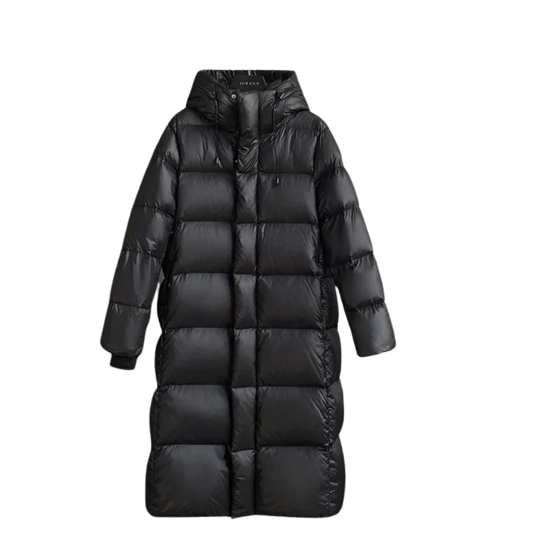 ModeGeist | Dicke Puffer Kappuzen-Daunenjacke