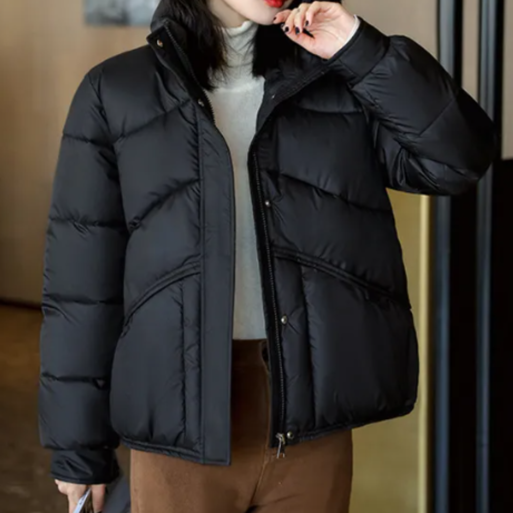ModeGeist | Trendy Warme Pufferjacke für Frauen
