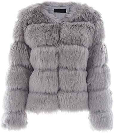 ModeGeist | Glamourfellmantel für Frauen