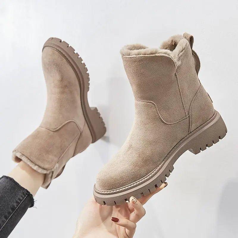 MODEGEIST Damen Stiefeletten Orthopädisch Atmungsaktiv Schwarz Casual