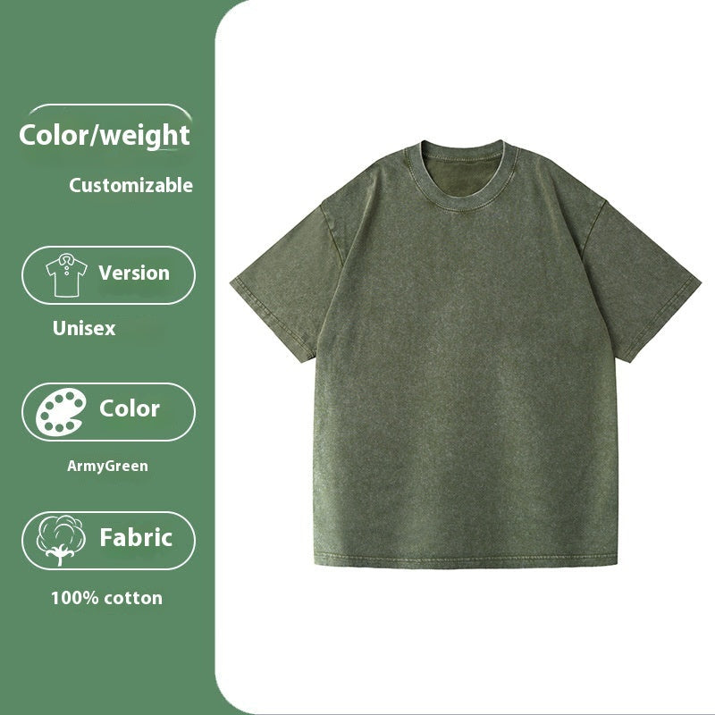 Fudus Retro-Style Baumwoll-T-Shirt