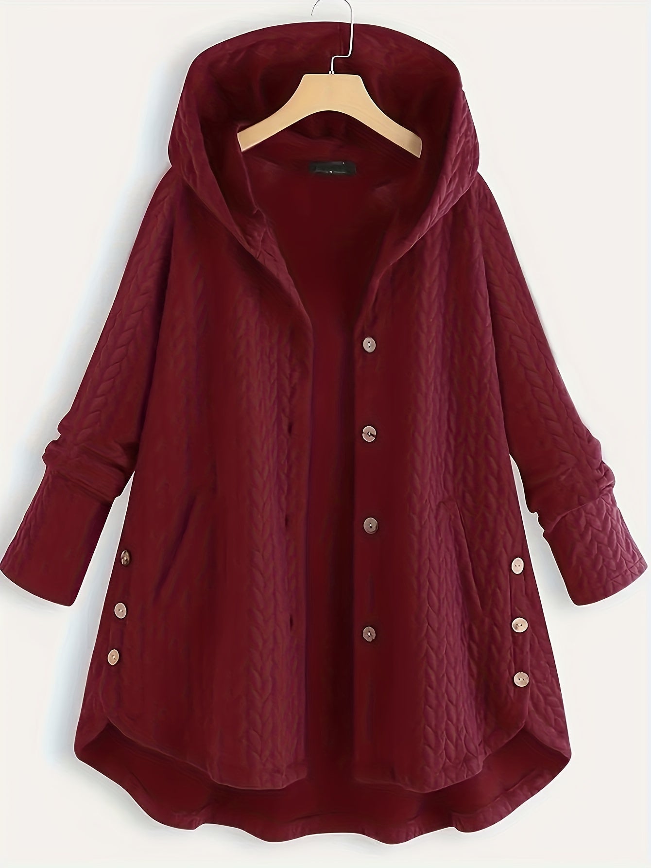 ModeGeist | Eleganter Langer Mantel für Frauen