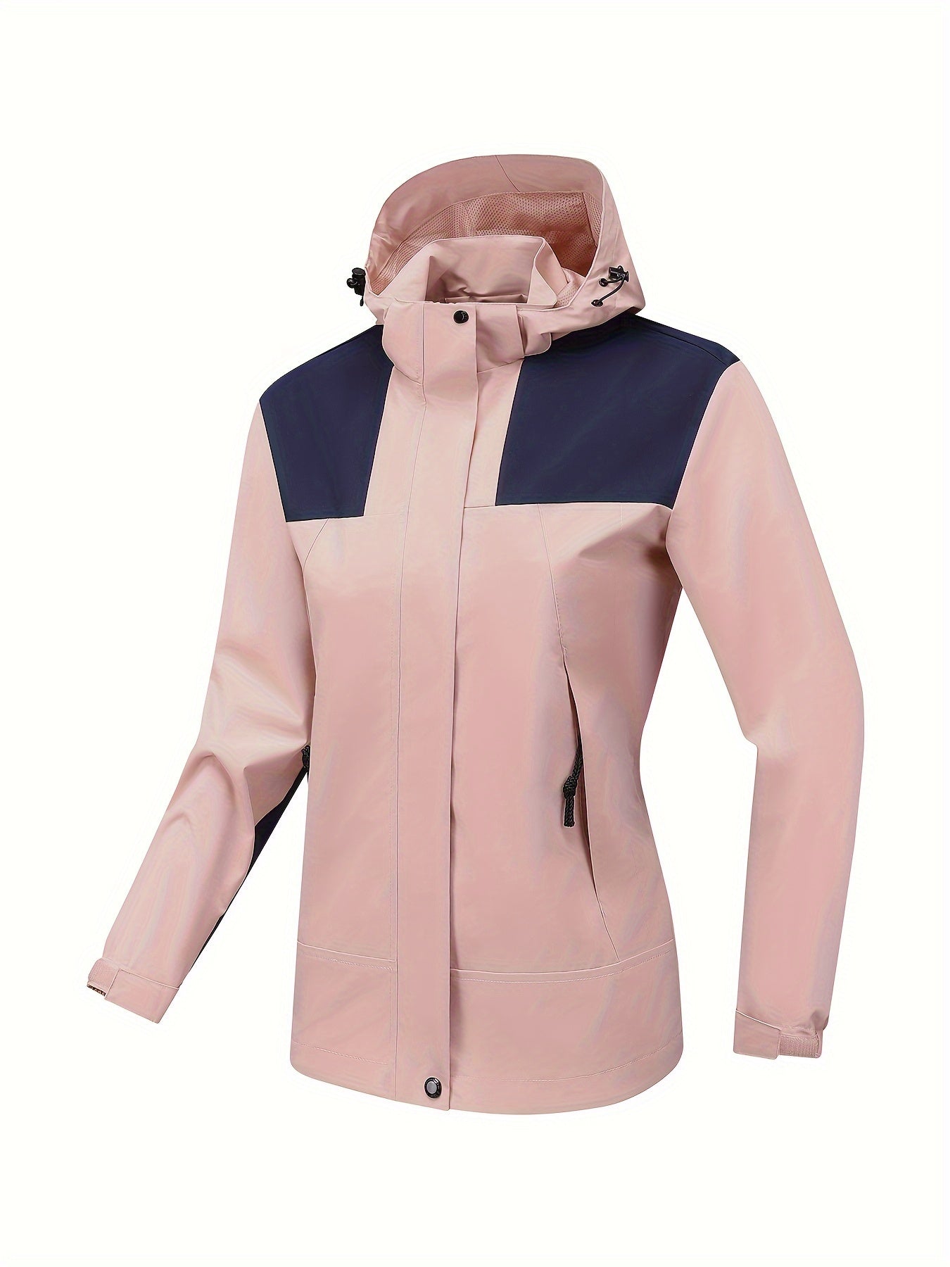 ModeGeist | Wasserdichte Sportjacke mit Kapuze für Damen