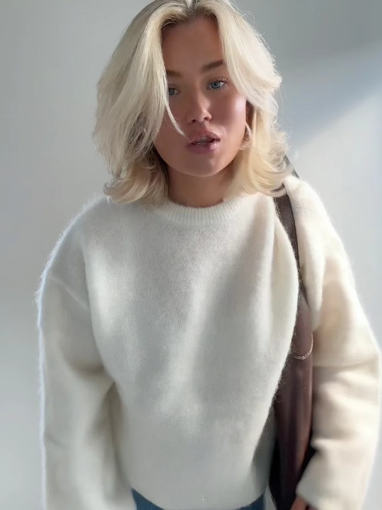 ModeGeist | weicher Mohair-Strickpullover