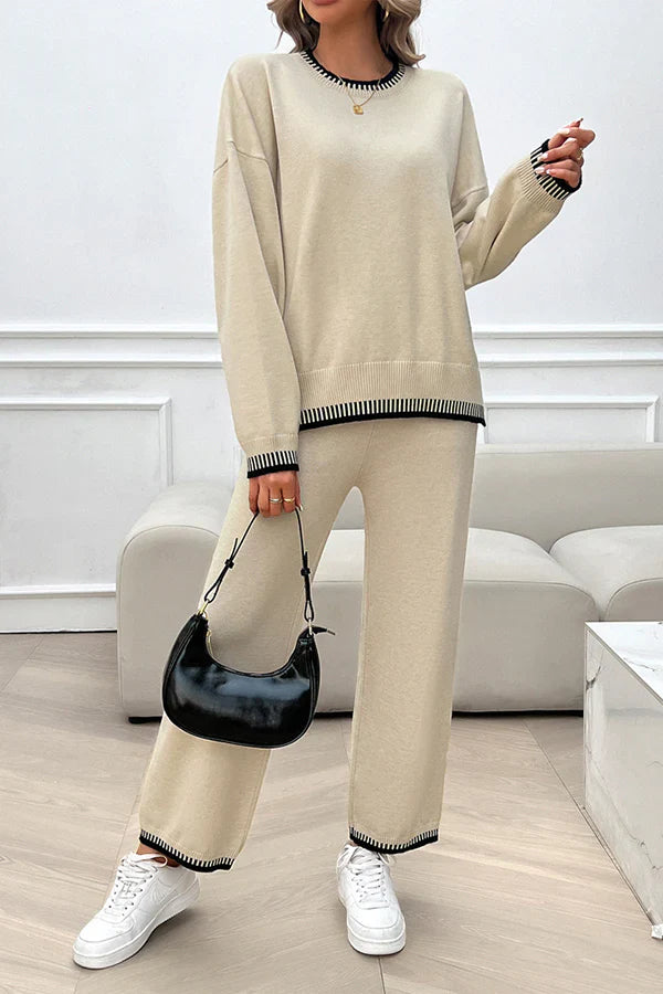 WANDA Strickpullover-Set mit Hose