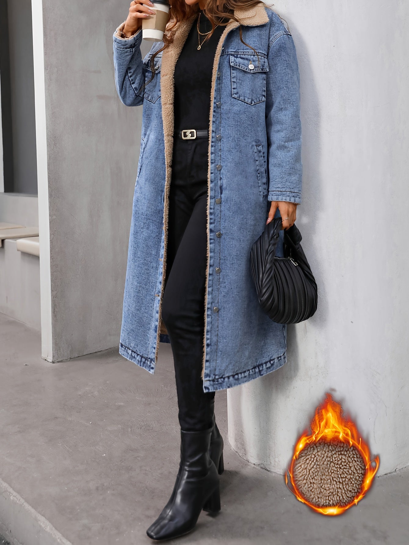 ModeGeist | Getragene Kurze Blaue Jeansjacke
