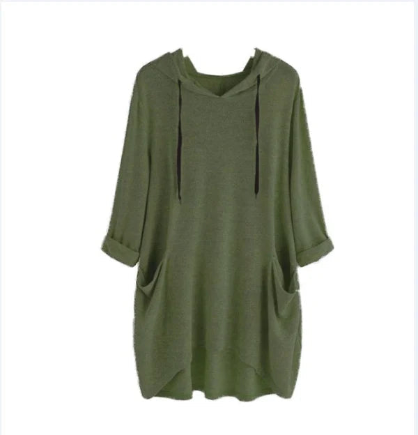 Damen-Pullover mit Taschen in Übergröße