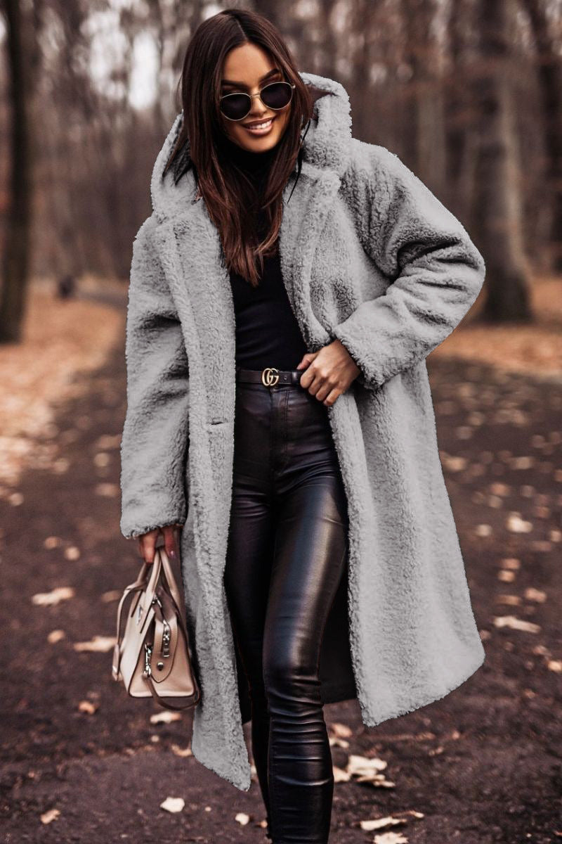 ModeGeist | Damen Wintermantel Teddy