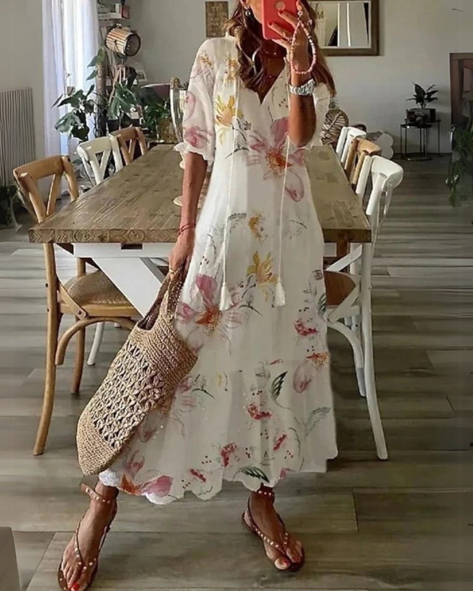 Elegantes Maxikleid Felicitas für den Sommer
