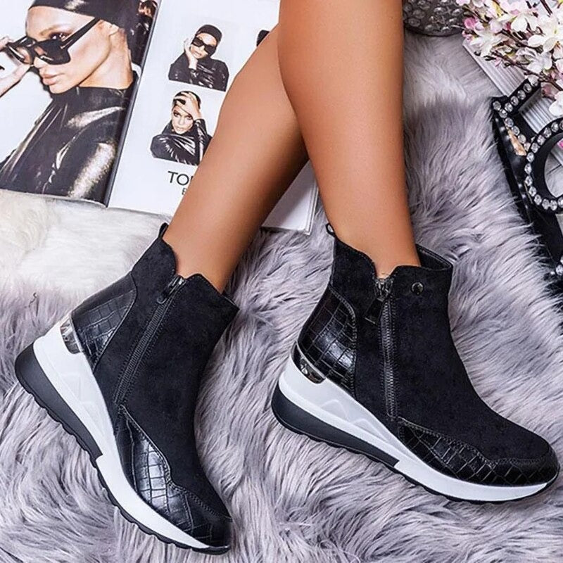 Komfortable wasserdichte Damen-Stiefeletten