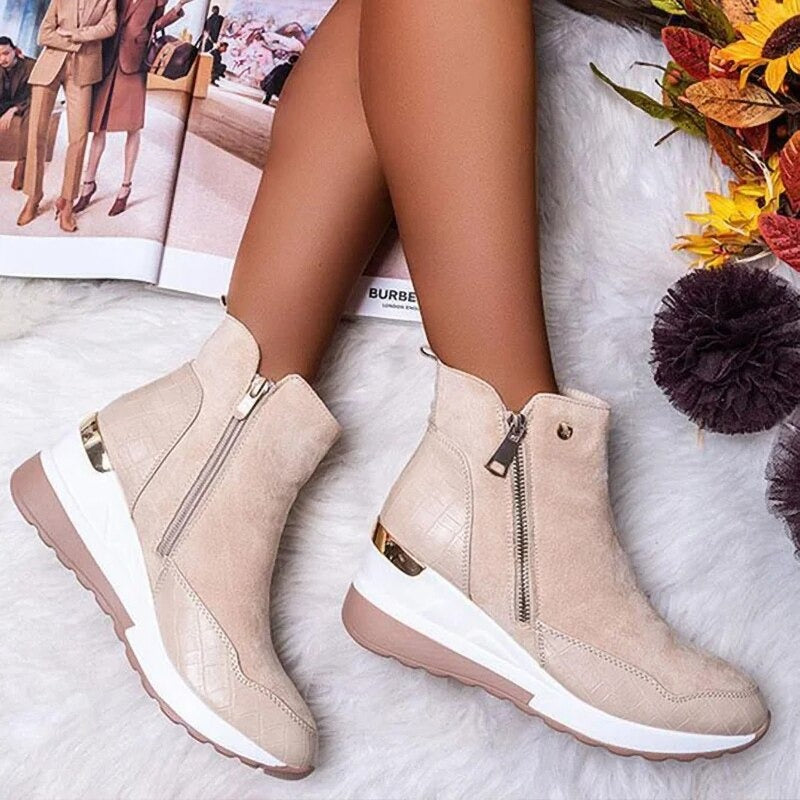 Komfortable wasserdichte Damen-Stiefeletten