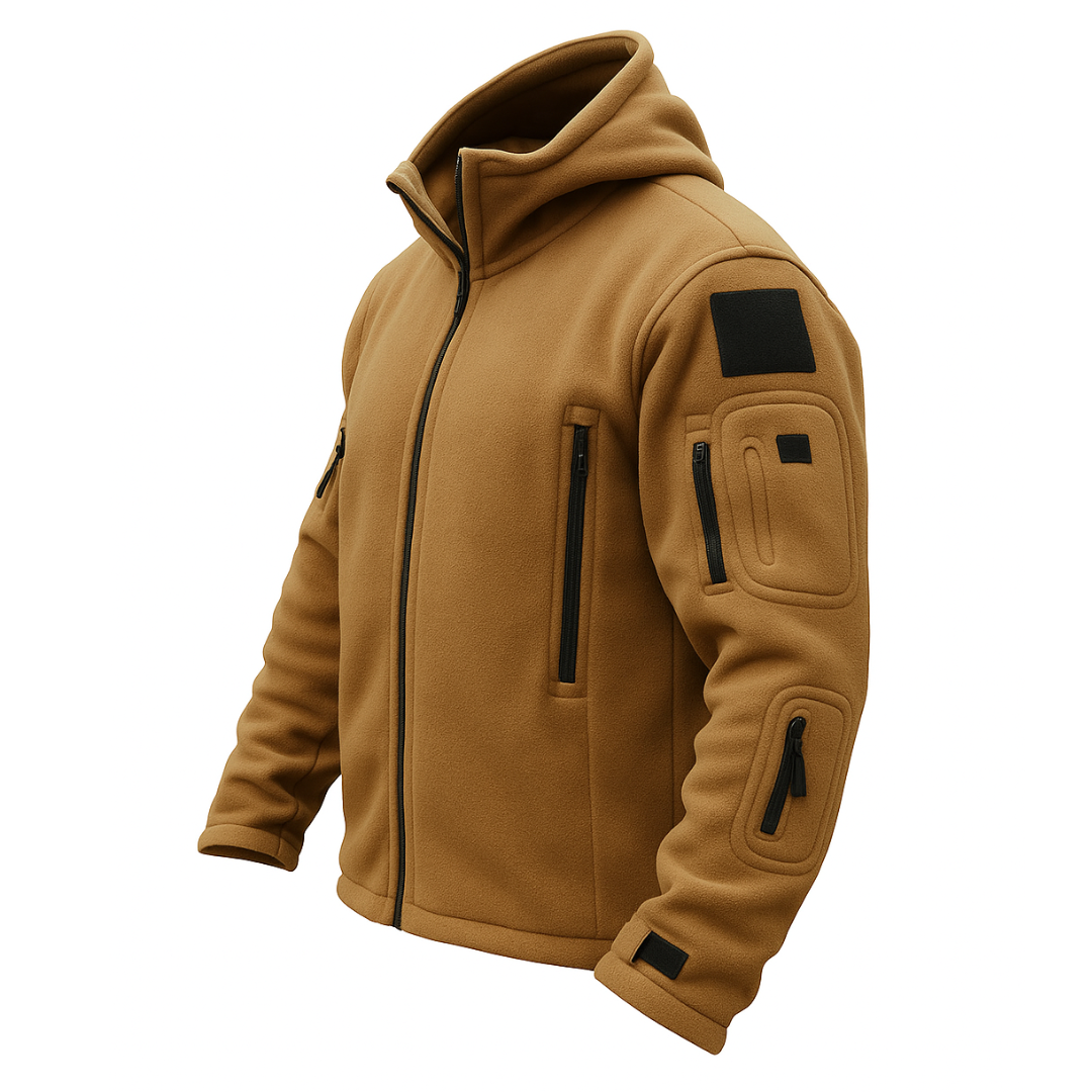 ModeGeist | Taktische Fleece-Hoodiejacke