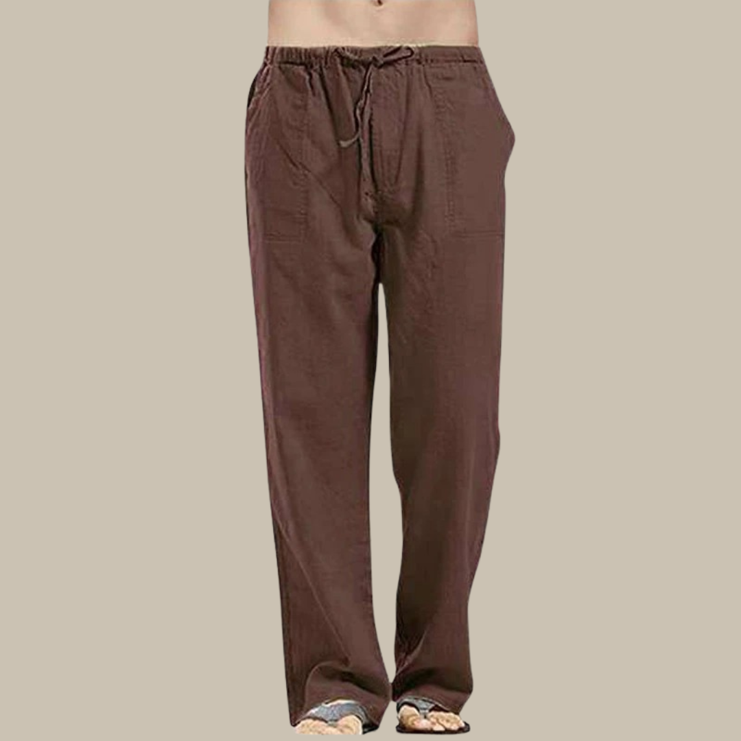 Hawkins Herren Leinenhose für den Frühling