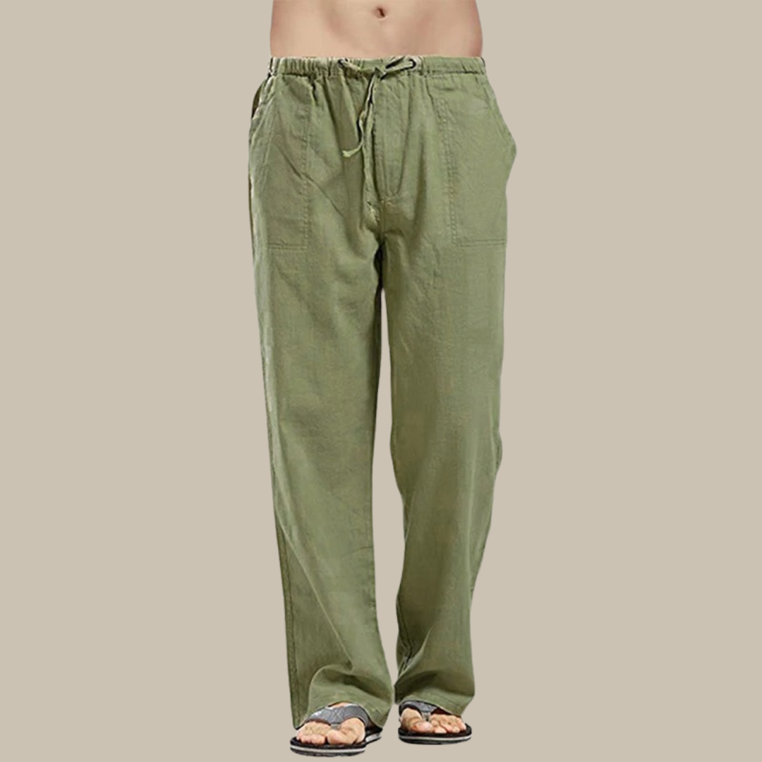 Hawkins Herren Leinenhose für den Frühling