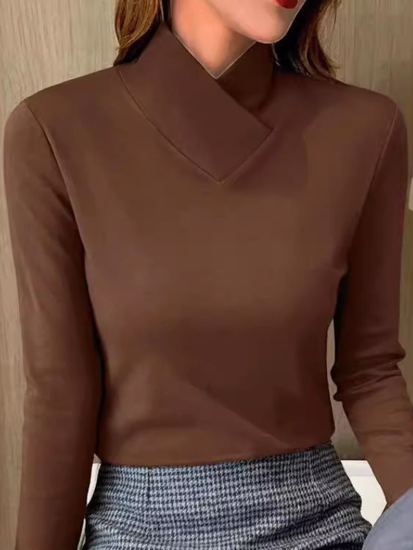 Edler Rollkragenpullover JESSICA mit hohem Kragen