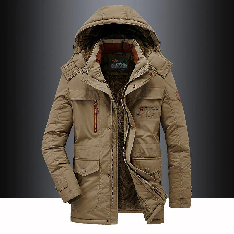 ModeGeist | Parka lässige gepolsterte Jacke