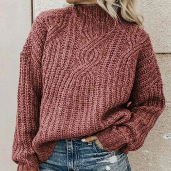 Weicher Damen-Strickpullover Irela
