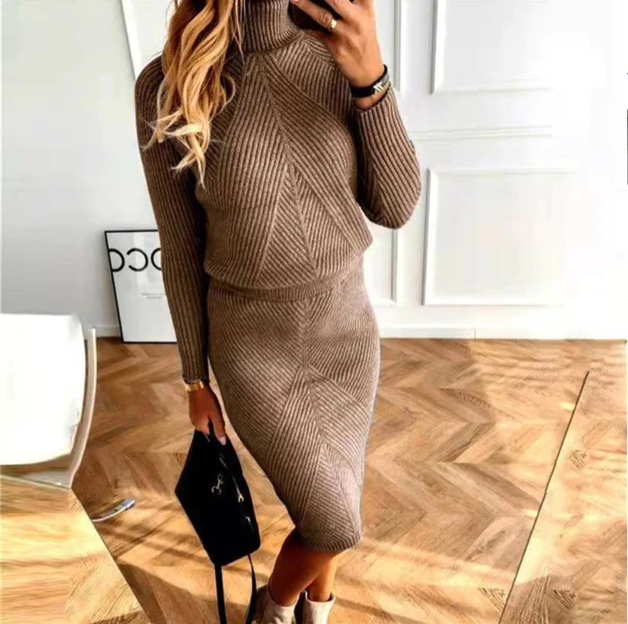 Kuscheliges Strickkleid - Christa