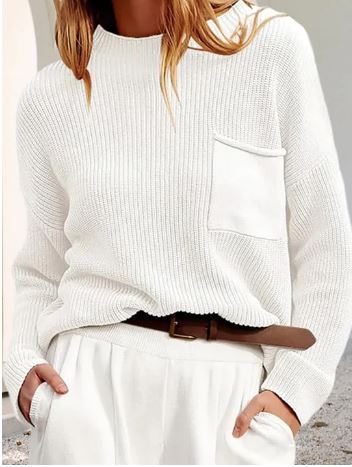 Clara: Modischer Pullover für den Winter