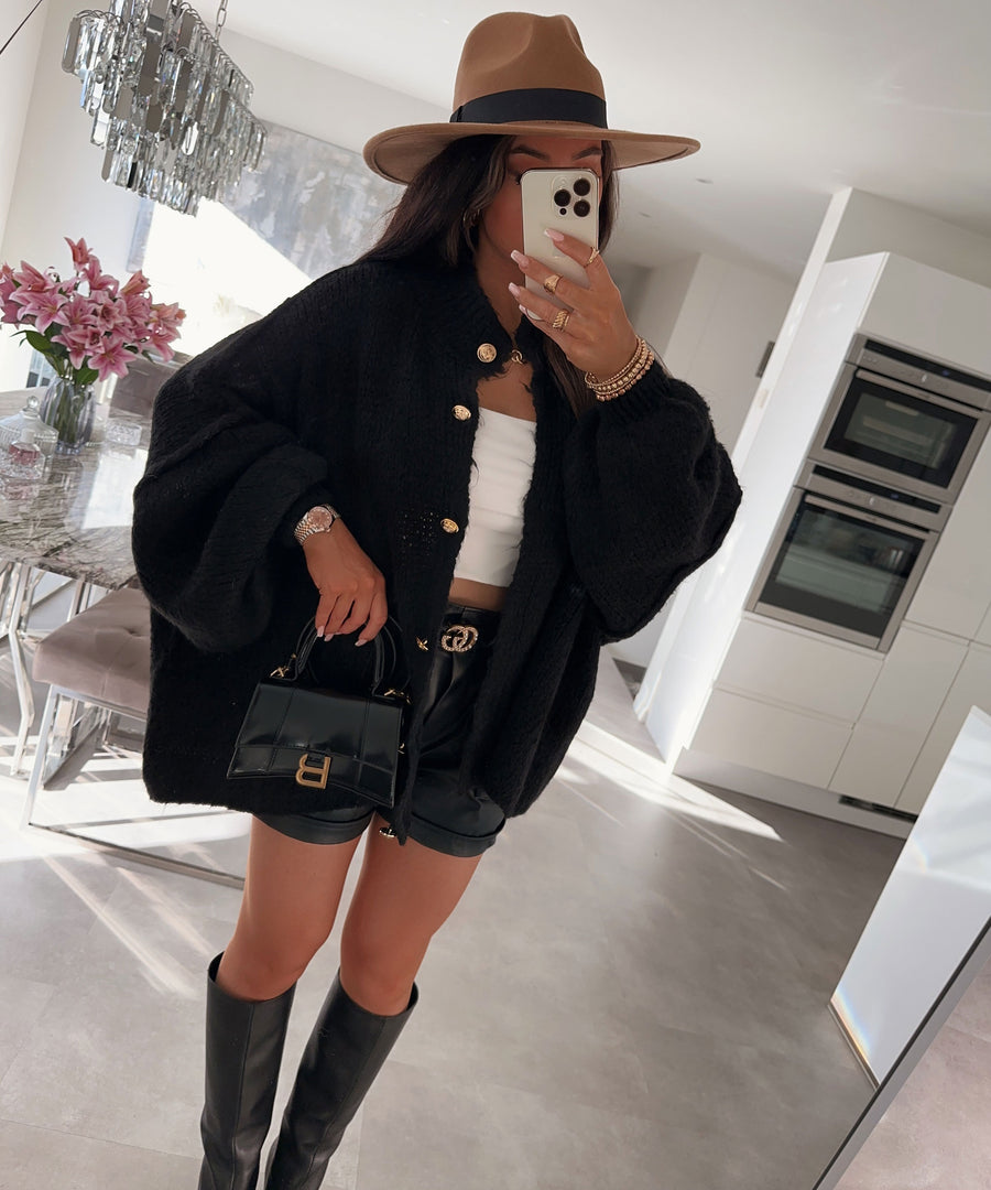 ModeGeist | Overgrößed Strickjacke