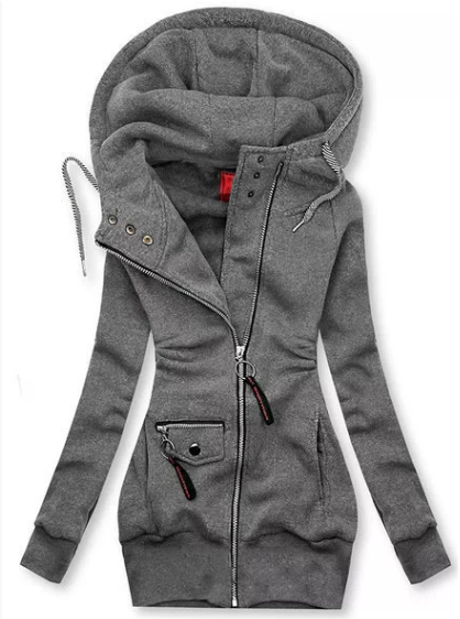 ModeGeist | Stylische wasserdichte Damen-Mid-Jacke