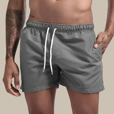 Hochwertige Herren Badehose, schnelltrocknend und schlicht