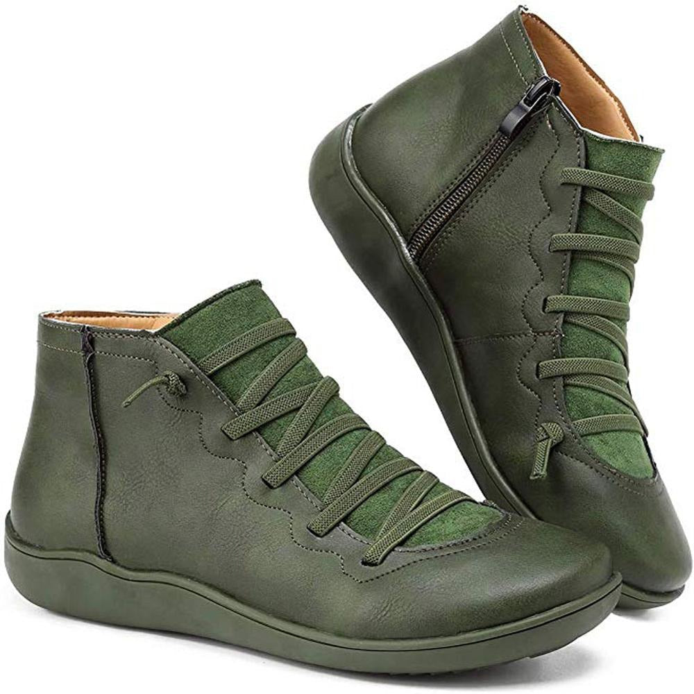 ModeGeist | Fake-Leder Stiefeletten Für Einen Modischen Look