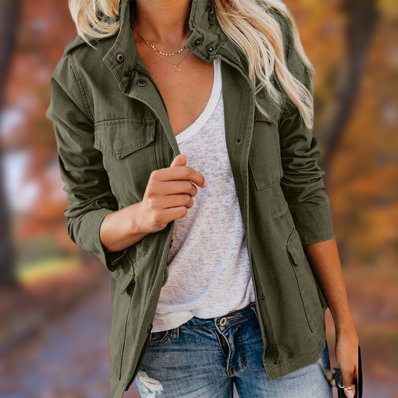 ModeGeist | Trendy Multi-Taschenjacke