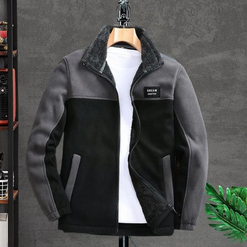 Warme Jacke von Lasiana mit weichem Fleecefutter für kalte Tage