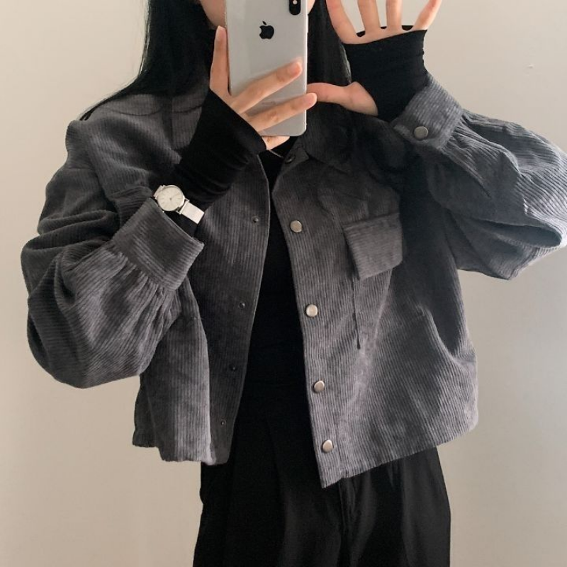ModeGeist | Gekürzte Cordjacke
