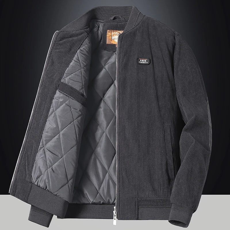 TOBIAS: Steppfutter-Cordjacke