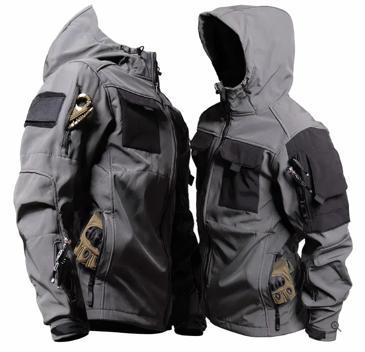 Männer Tactical Kapuzenjacke - Gunner